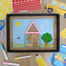 Gommettes triangles-4 tailles-8 couleurs -1024 pièces