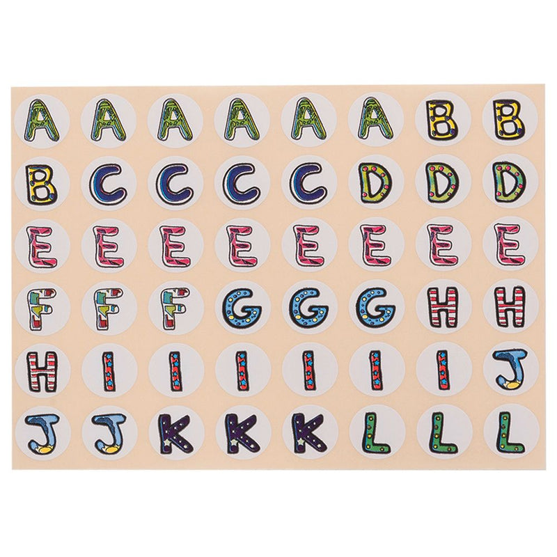 Gommettes Alphabet- 192 pièces