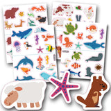 Gommettes Maxi animaux - 60 pièces