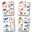 Gommettes Maxi animaux - 60 pièces