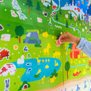 Fresques gommettes - 4 thèmes