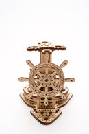 Kit maquette à construire Ugears Porte-crayons gouvernail