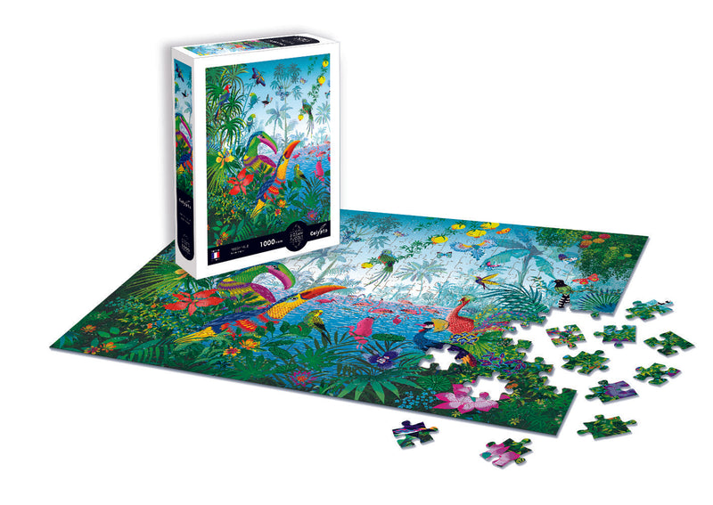 Puzzle jardin tropical - 1000 pièces