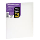 Carton entoilé à peindre