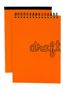 Carnet et Blocs de Dessin Draft (Orange)