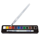 Boîte de 12 1/2 godets Aquarelle Fine Start
