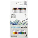 Boîte métal de 12 crayons couleurs aquarellables