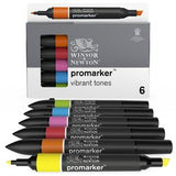Marqueur Promarker assortiment 6 tons vifs