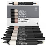 Set Marqueur Promarker assortiment 6 tons chair