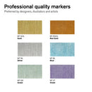 Promarker Metallic assortiment 6 marqueurs métalliques