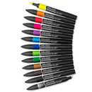 Marqueur Promarker Brush assortiment 12 tons vibrants