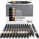 Marqueur Promarker set 12 tons chair assortis + 1 blender