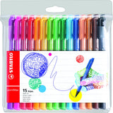 Pochette de 15 stylos-feutres pointMax