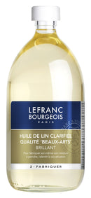 Huile de lin clarifiée