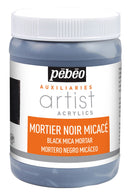 Mortier noir acrylique