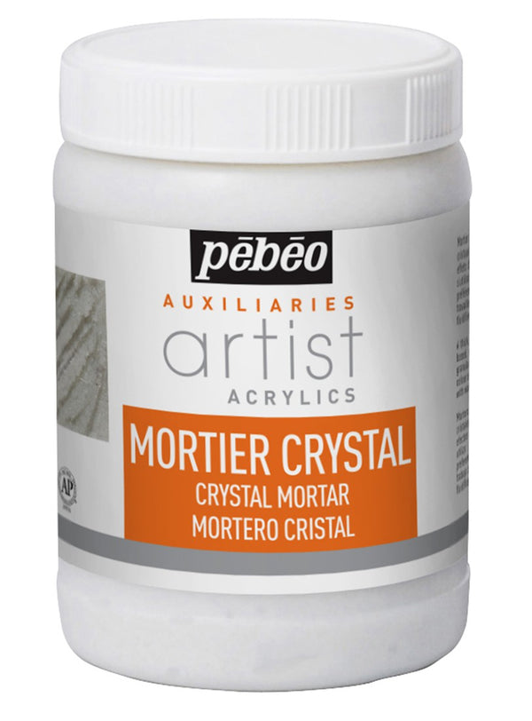 Mortier crystal acrylique