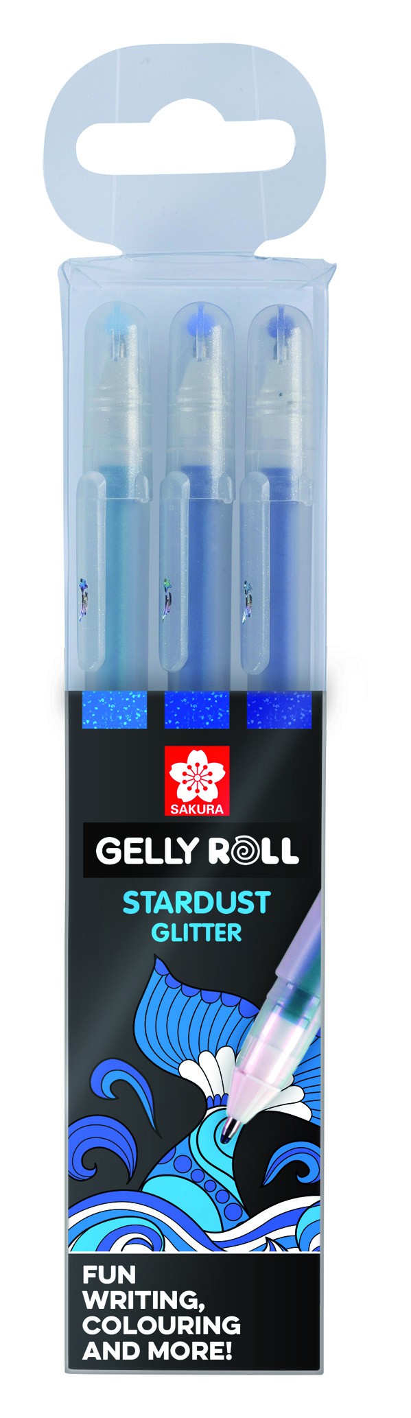 Set de 3 stylos Gelly Roll "The Favourites" or/argent/blanc