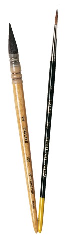 Pinceaux aquarelle petit gris et martre