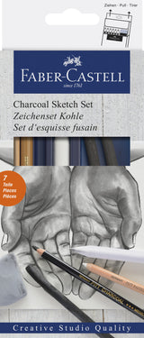 Crayon graphite Goldfaber Set d'esquisse au fusain