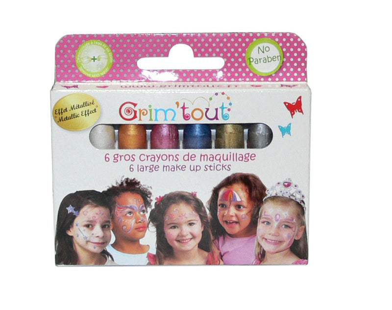 Boîte de 6 crayons de maquillage Jumbo