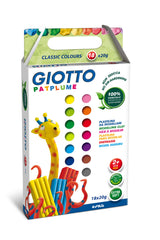 Pâte à modeler Patplume couleurs assorties