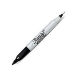 Marqueur permanent Sharpie double pointe ogive extra-fine 0,5/0,9mm