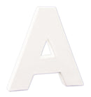 Lettres papier maché épaisseur 1,5 cm, hauteur 12 cm