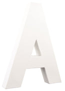 Lettres papier maché épaisseur 3 cm, hauteur 20,5 cm