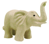 Papier maché déco Eléphant 21 x 12 x 17 cm