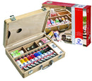 Coffret de 10 tubes de 40ml de peinture acrylique fine Van Gogh + accessoires