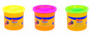 Pack de 3 pots pâte à modeler fluo Blandiver soft dough 110gr