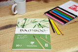 Bloc aquarelle Bamboo 250g/m² collé 4 côtés