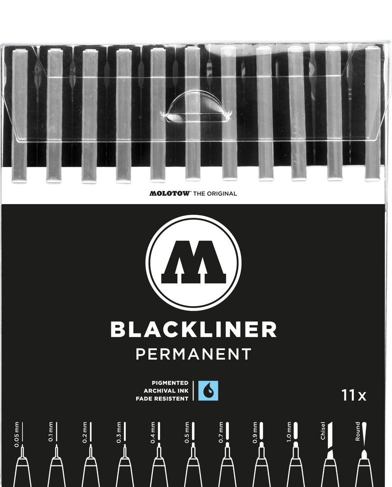 Feutre Blackliner set x 11