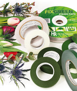 Ruban adhésif pour fleurs vert 13mm x 27.5 m