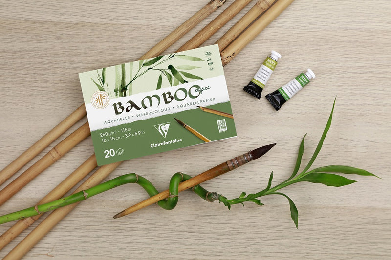 Papier aquarelle Bamboo 50x65cm 250g/m²