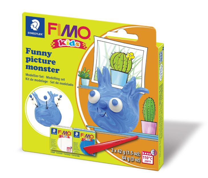 Kit Fimo Kids Monstre porte-photo