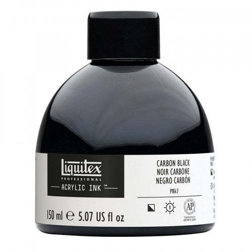 Encre acrylique extra-fine Ink Noir carbone 150ml