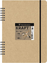 Carnet Spirales Kraft Brut