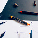 Marqueur double pointe Sketcher - 120 couleurs