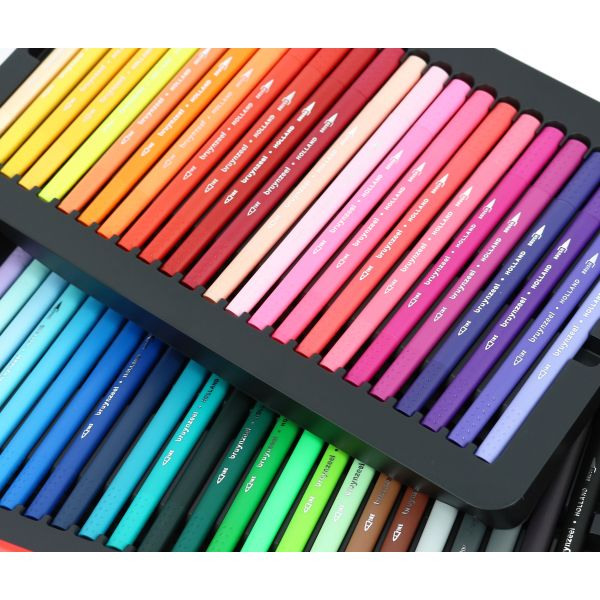 ARTEZA Crayons de Couleur Aquarelle eois Boîte Rangement Métal Set de ARTEZA Crayons de Couleur Aquarelle eois Boîte Rangement Métal Set de