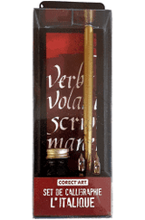 Set de calligraphie "L'Italique" Corect'Art